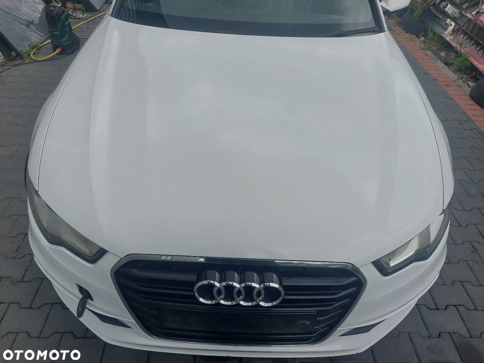 KOMPLETNY PRZÓD MASKA ZDERZAK LAMPA BŁOTNIK S-LINE AUDI A6 C7 LY9C - 15