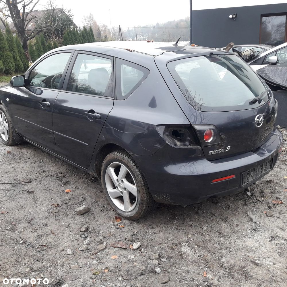 Mazda 3 BK 03-09 drzwi lewy tył tylne lewe szyba  w kolor 28b - 3