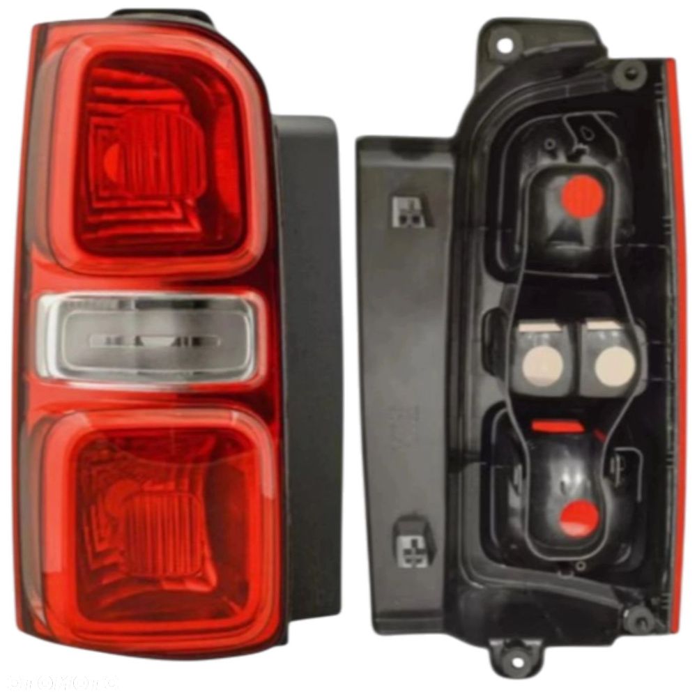 LAMPA TYŁ LEWA CITROEN JUMPY 16+ VIVARO C 19+ PEUGEOT EXPERT TOYOTA PROACE - 2