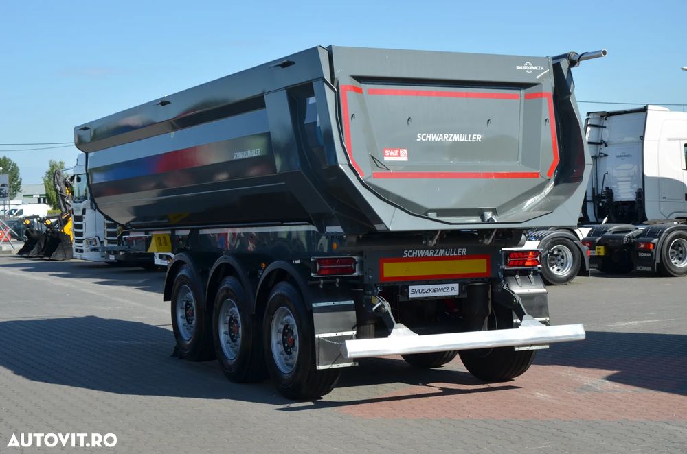 Schwarzmuller NOWA WYWROTKA 24 m3 / HARDOX / SAF / OŚ POD. / BINOTTO / LED - 12