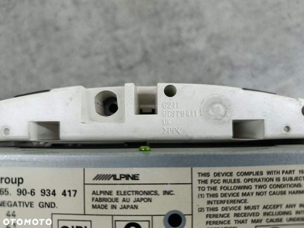 RADIO NAWIGACJA FABRYCZNA MINI R50 6211-6928888   67379411  65.90-6934417 - 14