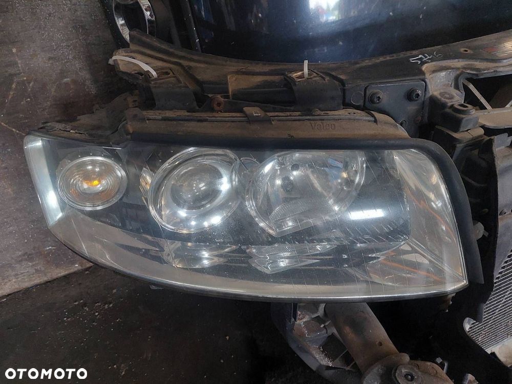 KOMPLETNY PRZÓD MASKA ZDERZAK LAMPY PAS BŁOTNIKI AUDI A4 B6 EU LY9B - 14