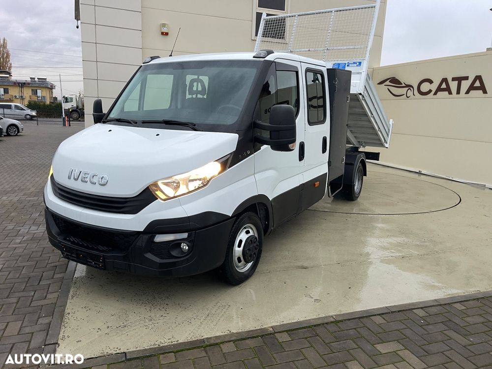 Iveco Daily Doka 35C14 7LOCURI  PUNTE DUBLA  BASCULABIL - 7