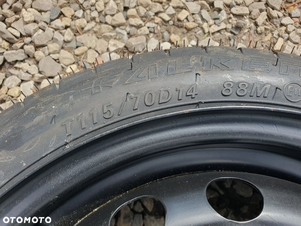 KOŁO DOJAZDOWE DOJAZDÓWKA 14'' NISSAN MICRA K13 115/70/14 4X100 FALKEN - 2