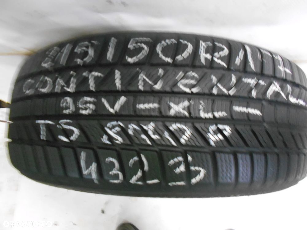 OPONA POJEDYNKA 215/50R17 CONTINENTAL WINTER CONTACT TS870P XL DOT 4323 7.6MM - 1