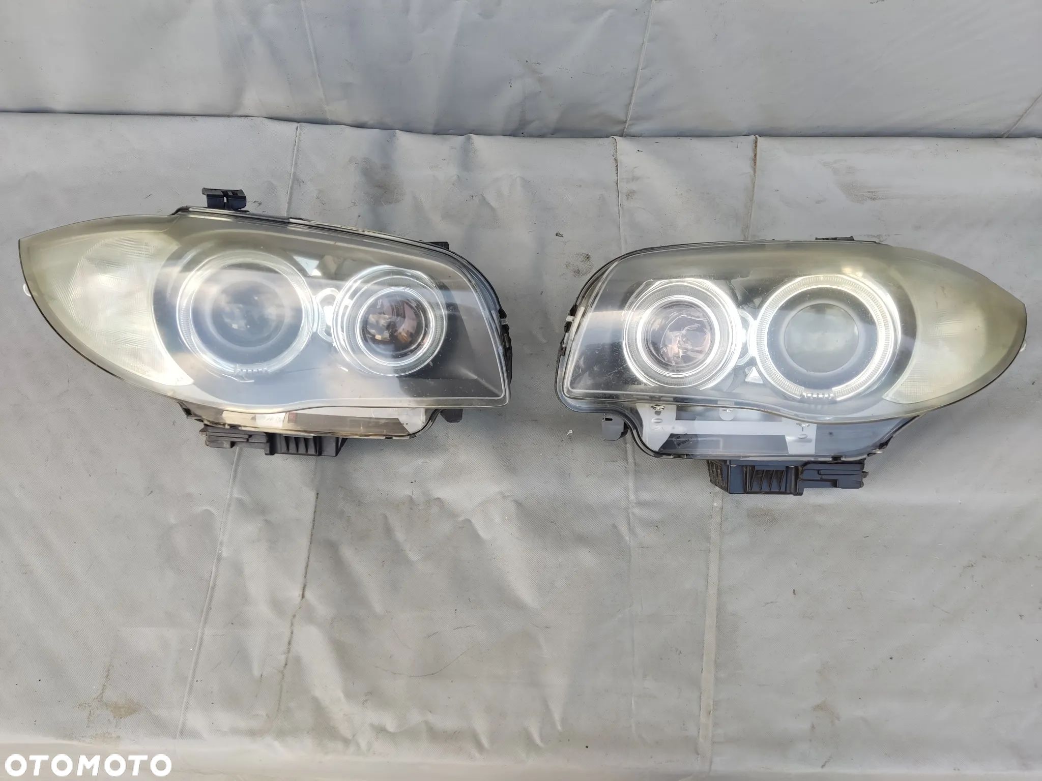 BMW 1 E81 E87 LIFT LCI LAMPA PRZEDNIA PRZÓD LEWA PRAWA XENON UK 7170294 7170293 - 1