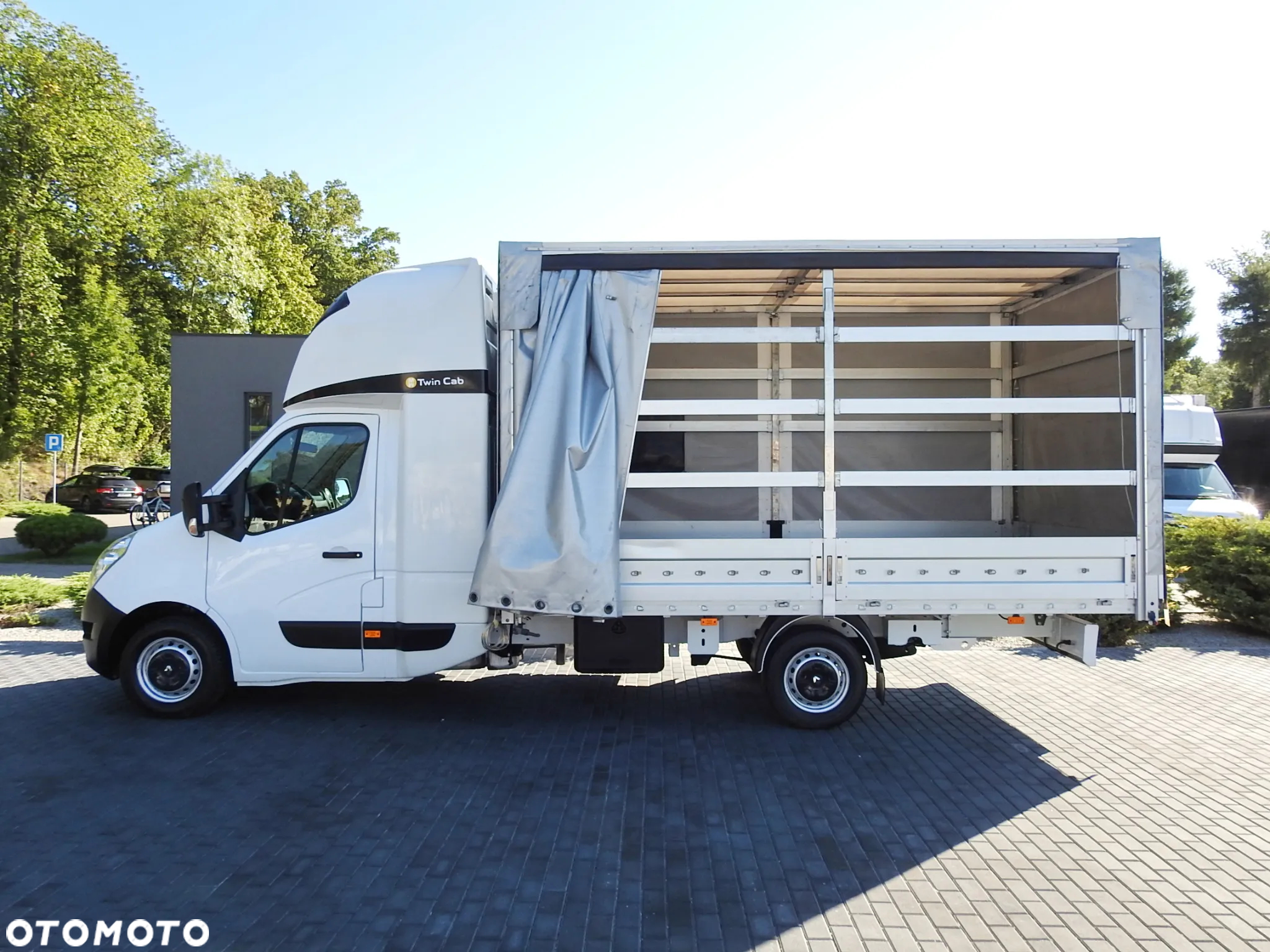 Renault MASTER PLANDEKA 8 PALET WEBASTO TEMPOMAT KLIMATYZACJA PNEUMATYKA 170KM [ 854886 ] - 9