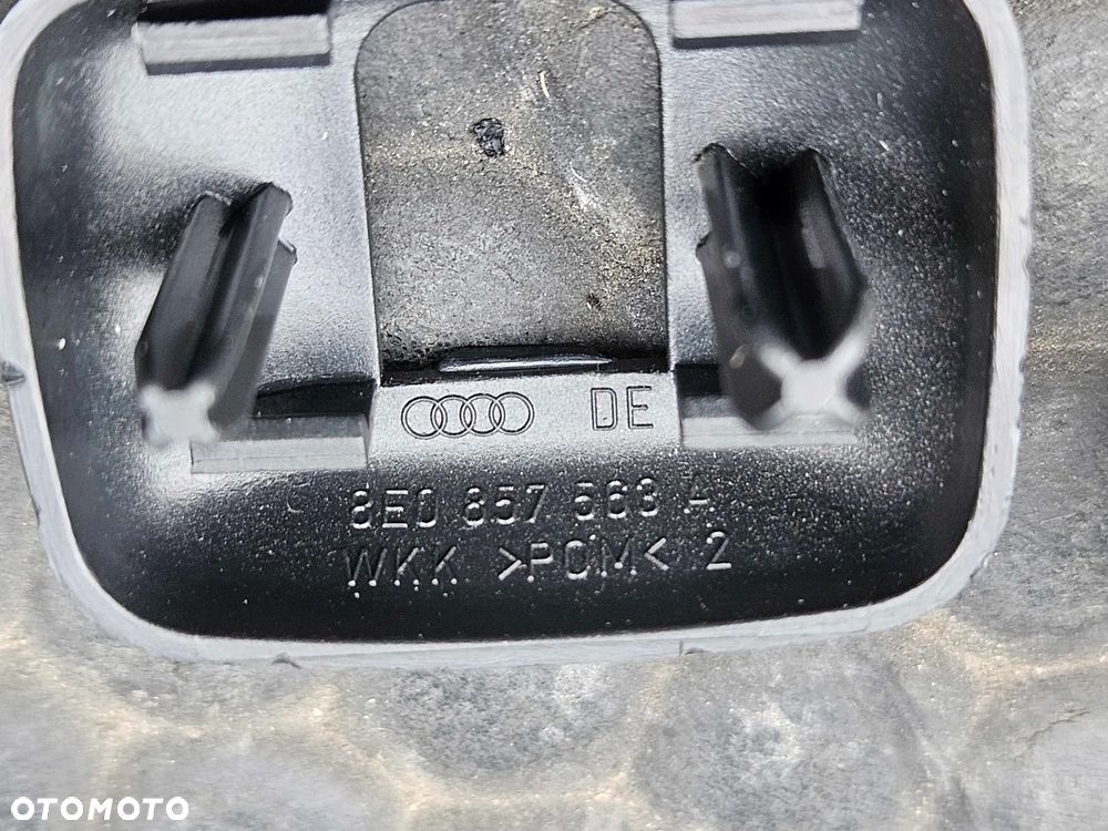 Uchwyt 8E0857562A 8E0857563A Daszek Mocowanie Słonecznik Haczyk Podsufitka S-line Czarny AUDI A4 B6 B7 B8 A3 A6 Q3 Q5 - 10