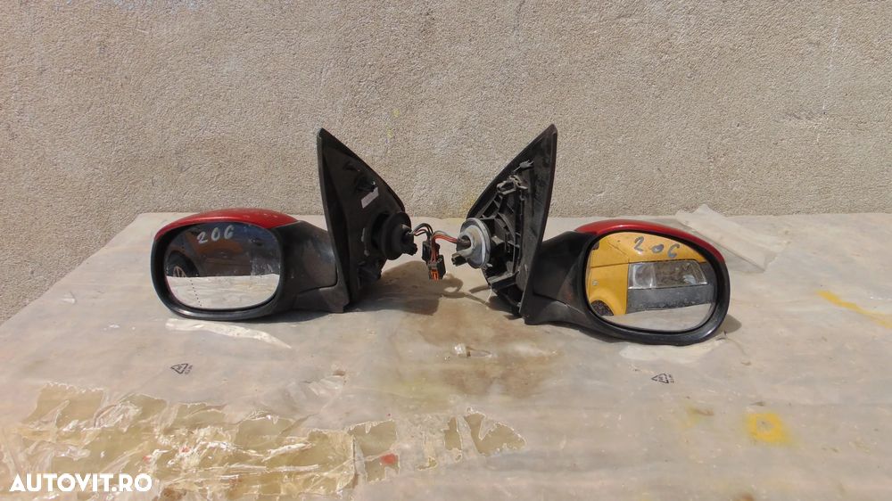 Oglinzi electrice stanga/dreapta Peugeot 206 an 2005 - 1