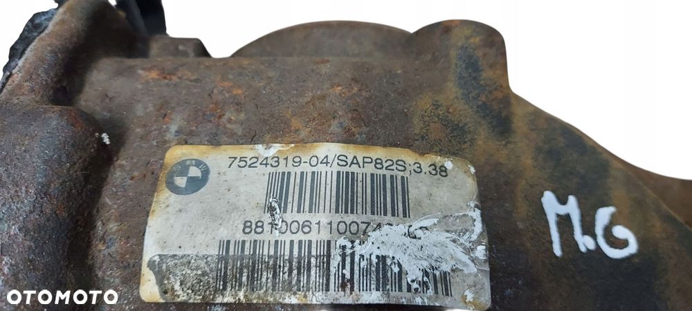Bmw E90 E87 E92 Dyferencjał Most 3.38 7524319 N45 N46 N43 Benzyna - 7