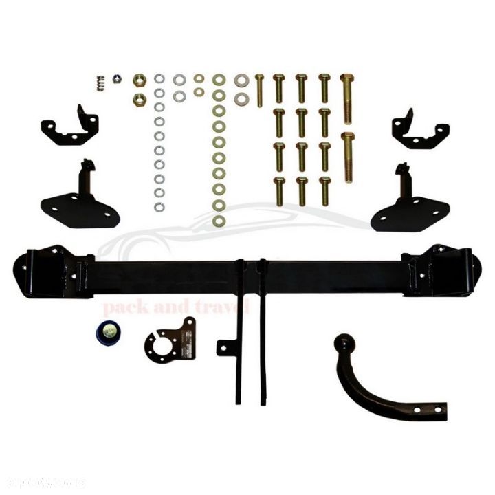 Hak Holowniczy Odkręcany Do Bmw Seria 3 E46 Compact Hatchback 2001-2005 - 4