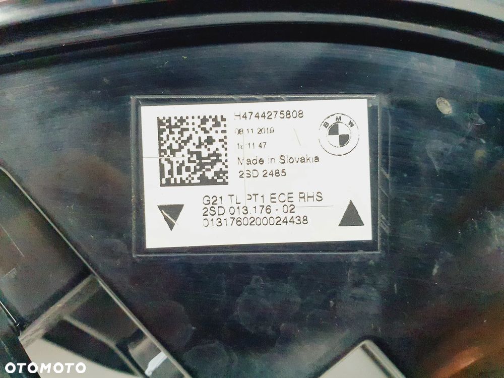LAMPA PRAWA TYŁ BMW 3 G21 KOMBI 19r-22 ORYGINAŁ EU!!! 7442758 - 5