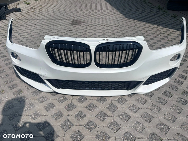 BMW X1 F48 Zderzak Przód Przedni Kompletny M-Pakiet Alpinweiss 300