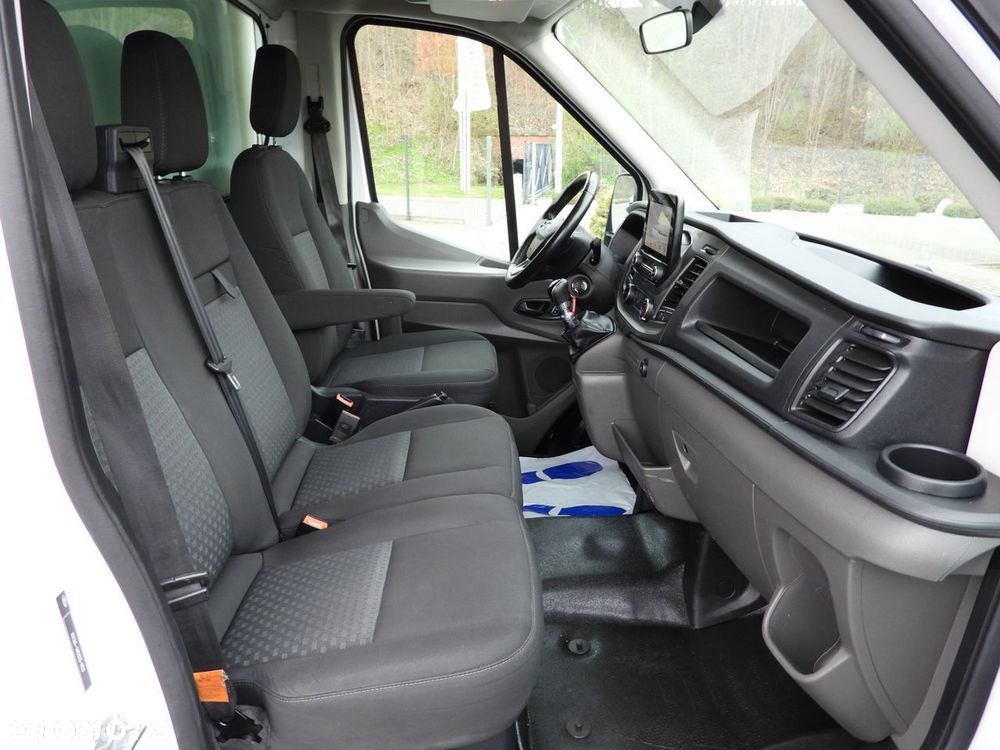 Ford TRANSIT KONTENER WINDA 8 PALET TEMPOMAT NAWIGACJA BLIŹNIACZE KOŁA KLIMATYZACJA  130KM - 39