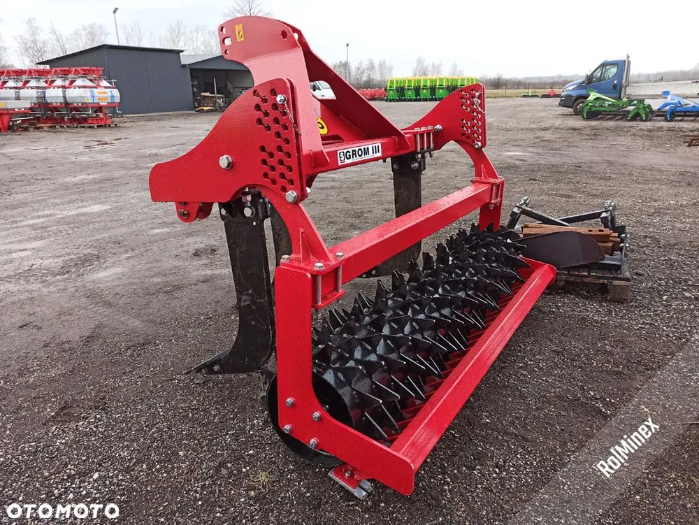 Wzmocnina rama GŁĘBOSZ Strumyk 3 łapy + wał strunowy / rurowy Transport - 6