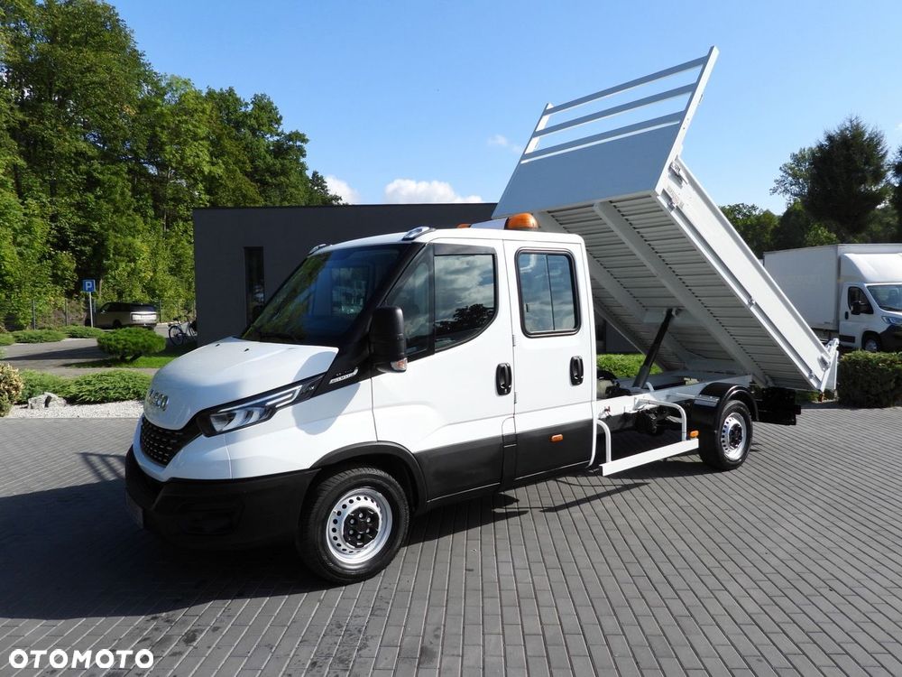 Iveco DAILY 35S14 WYWROTKA PODWÓJNA KABINA DOKA 6 MIEJSC TEMPOMAT LEDY AUTOMAT HI-MATIC KLIMATYZACJA  140KM - 18