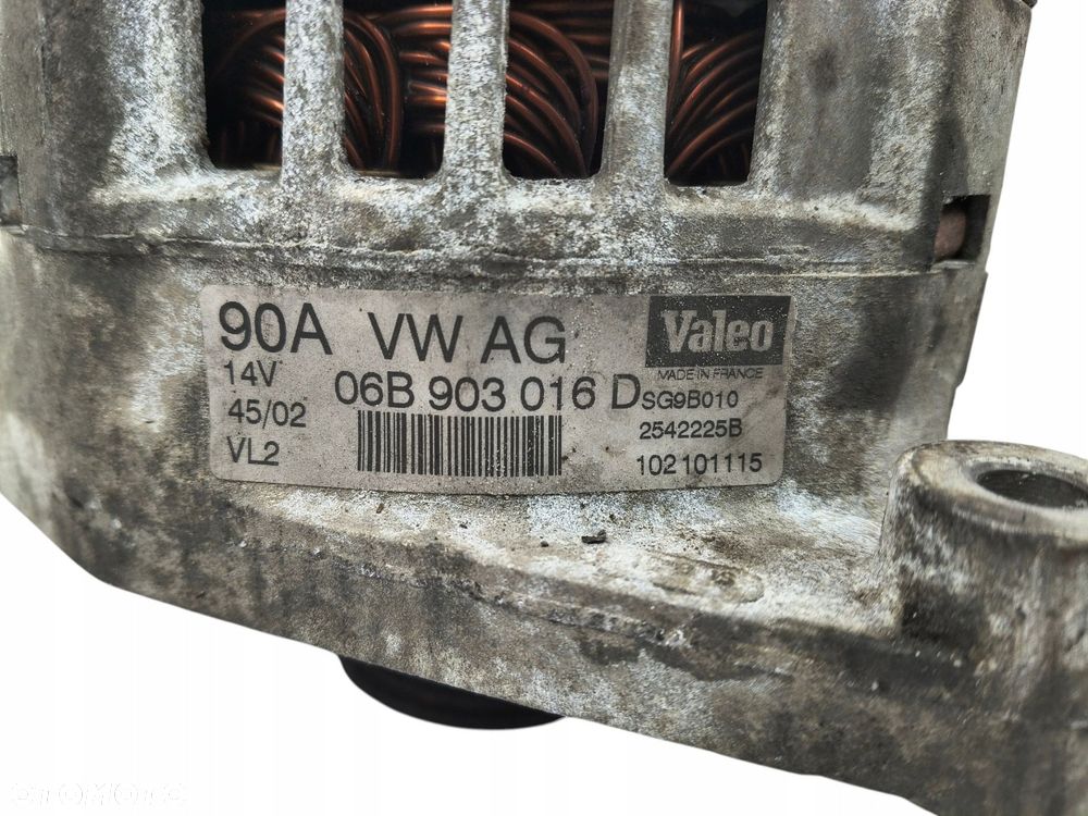 ALTERNATOR Volkswagen Passat B5 Audi A4 B6 A6 C5 1.8T 06B903016D VALEO - 9
