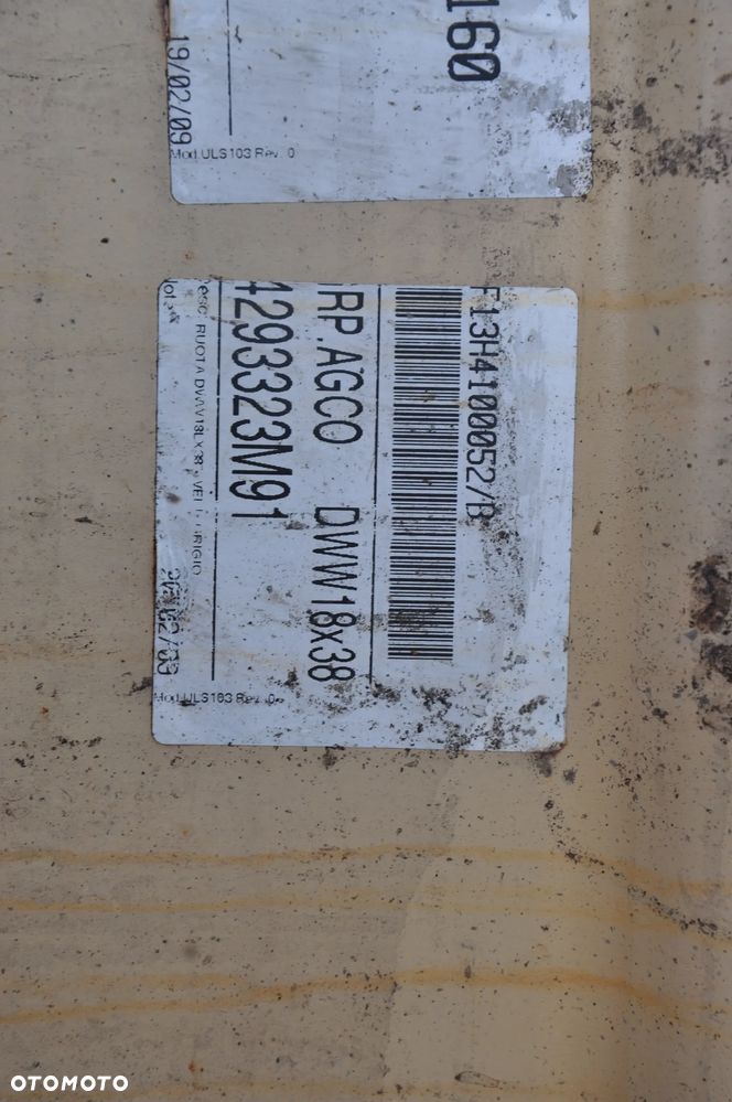 Felga 18x38 Massey Ferguson 7480 6480 6485 6490 - 8