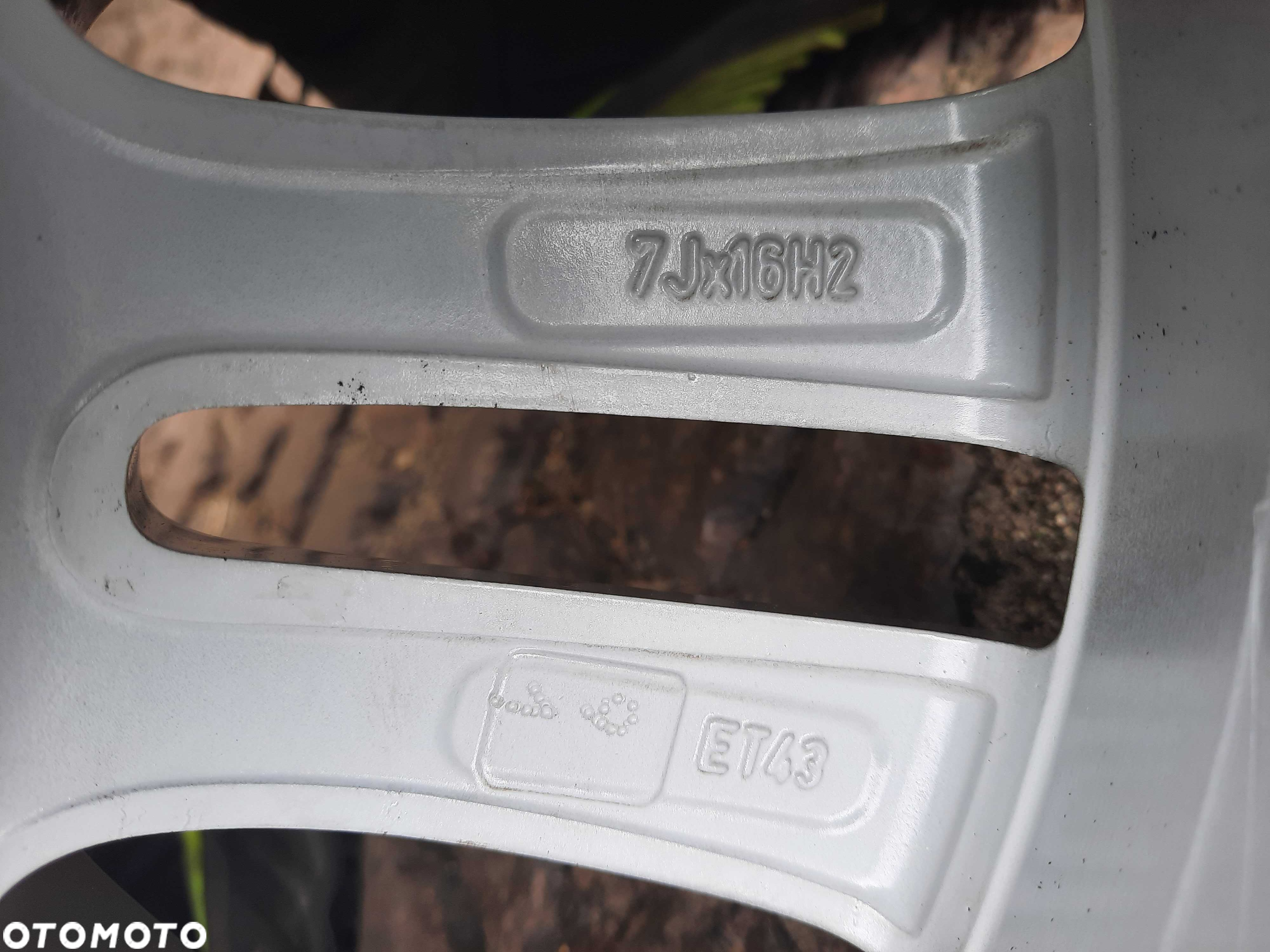 Oryginalne felgi aluminiowe MERCEDES klasa C w204 16" 5x112 ET 43 - 8