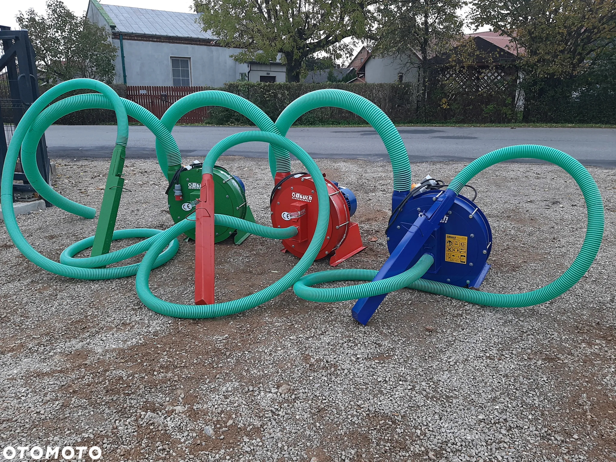 ŚRUTOWNIK/ rozdrabniacz/separator kamieni / bijakowy OSUCH węże ssący i tłoczący, sita - 4