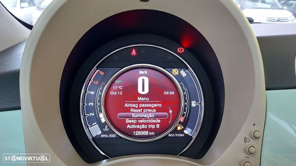 Fiat 500 1.3 MJ Lounge S&S - 9