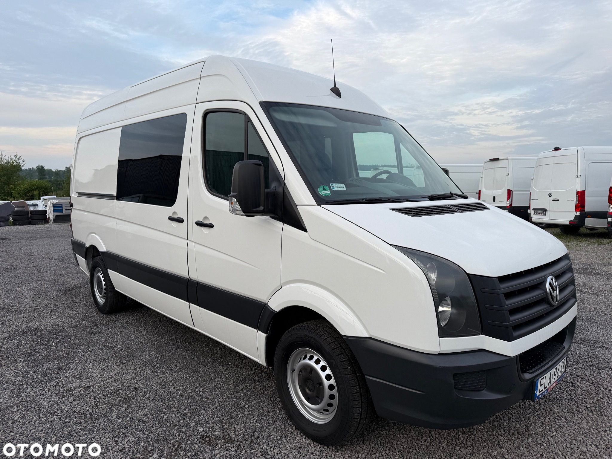 Volkswagen Crafter Brygadowka 7 os 2.0 TDI Klima - 9