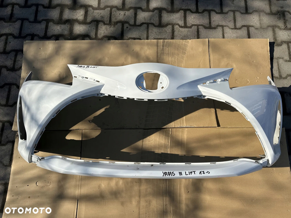 TOYOTA YARIS III LIFT 17- ZDERZAK PRZEDNI ORYGINAŁ 52119-0DA40