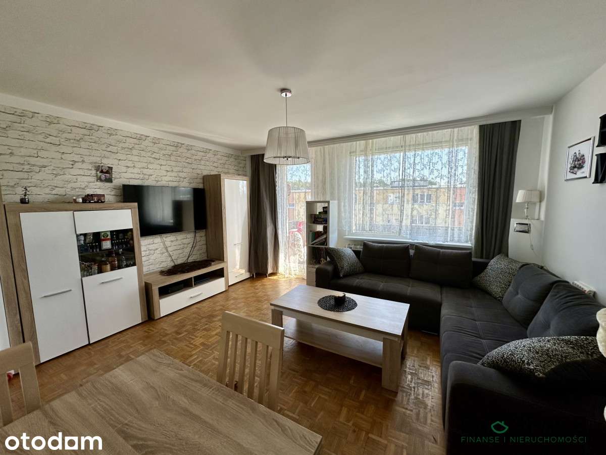 Przestronne 3 pokoje z dużym balkonem - 62 m²