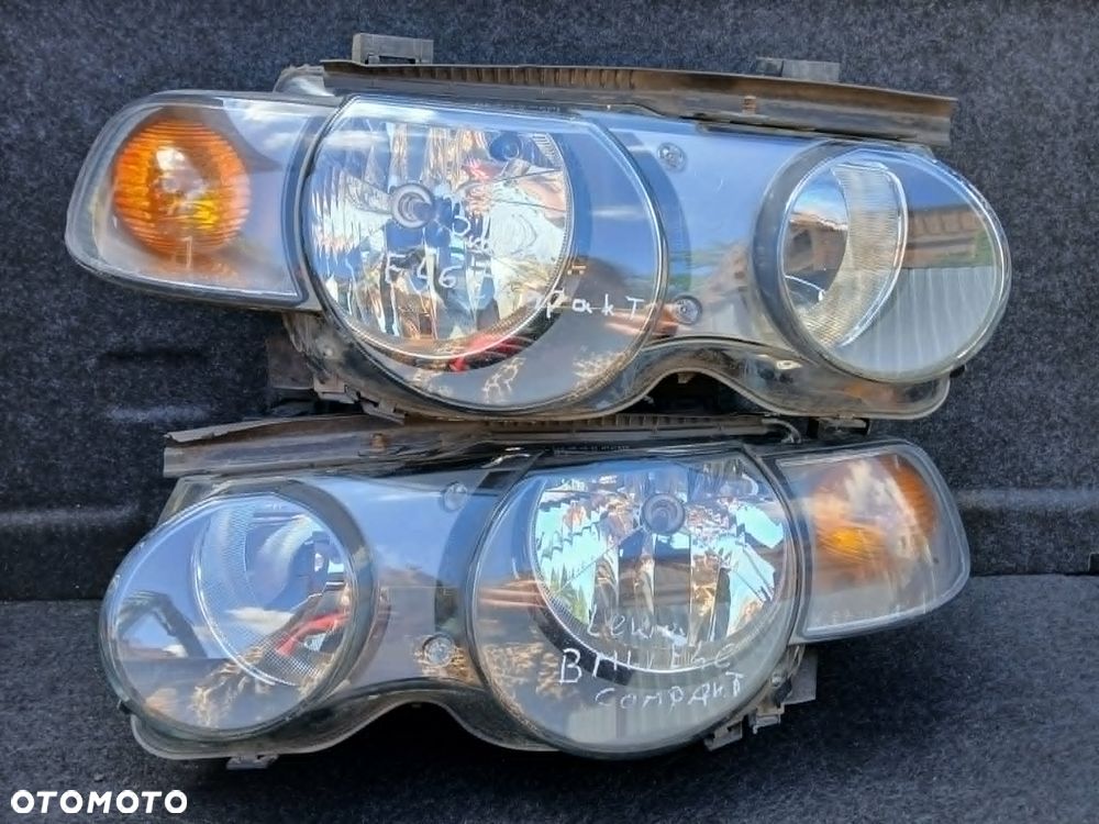 BMW E46 Compact Lampa przednia lewa, prawa. - 1