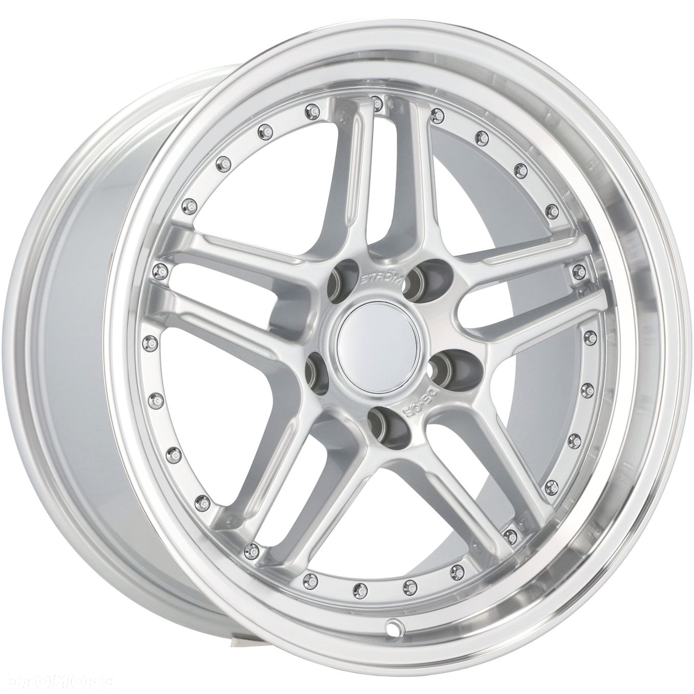4x Felgi 17 z Rantem m.in. do BMW 3 E36 E46 E90 E91 E92 5 E34 E39 E60 7 E23 E38 E65 - A5863 - 2