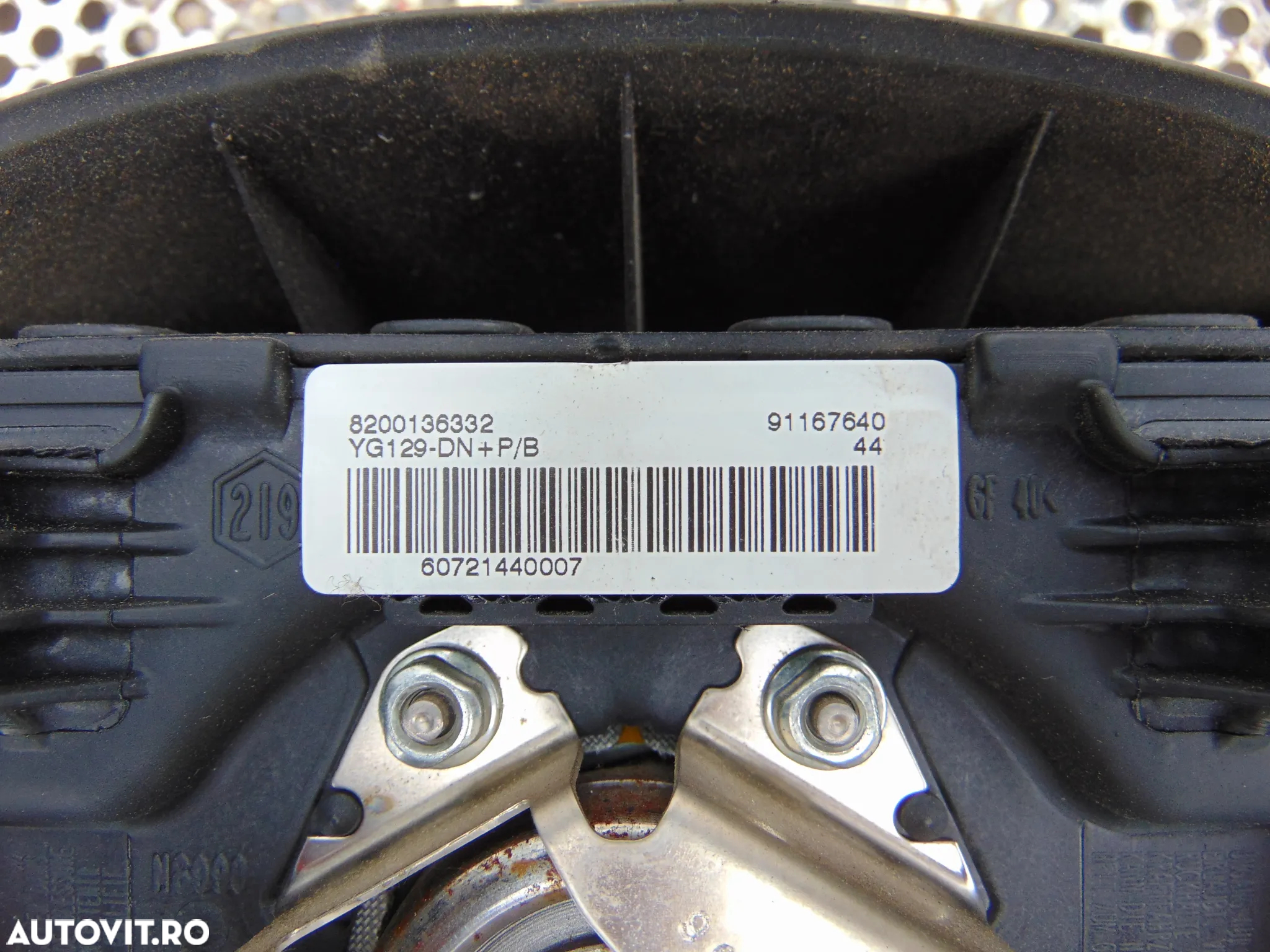 Airbag Volan Opel Vivaro 2001-2013 Renault Trafic airbaf sofer cod 8200136332 - 5