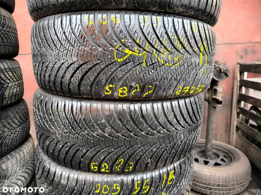 205/55R16 94H Opony Całoroczne Wielosezonowe GOODYEAR VECTOR 4SEASONS GEN-2 6,5-5,5mm Legnica ALU-RAD 205/55 22r. - 8