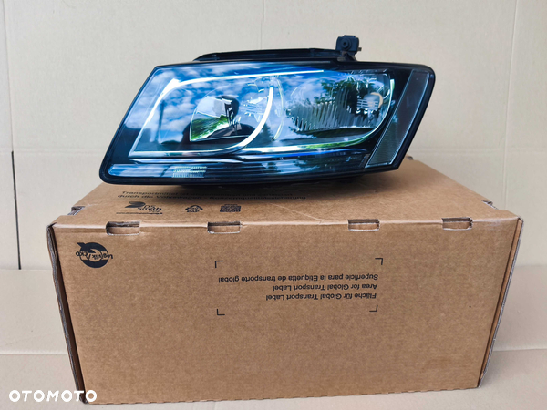 AUDI Q5 8R LIFT lampa lewa przód reflektor zwykły IGŁA 8R0.941.003AM
