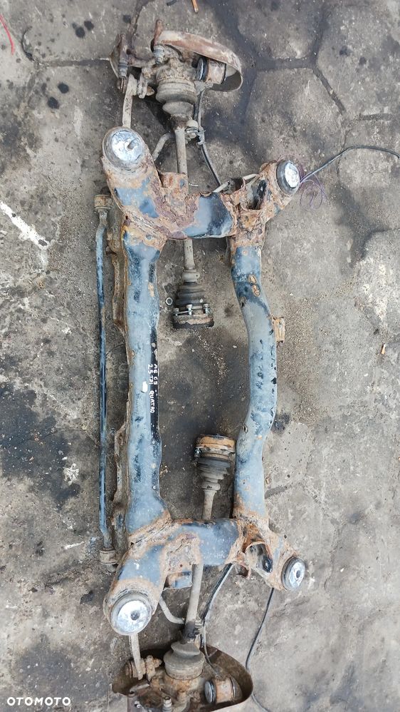 Belka Sanki Tył Audi A6 C5 Quattro półoś zwrotnice - 4
