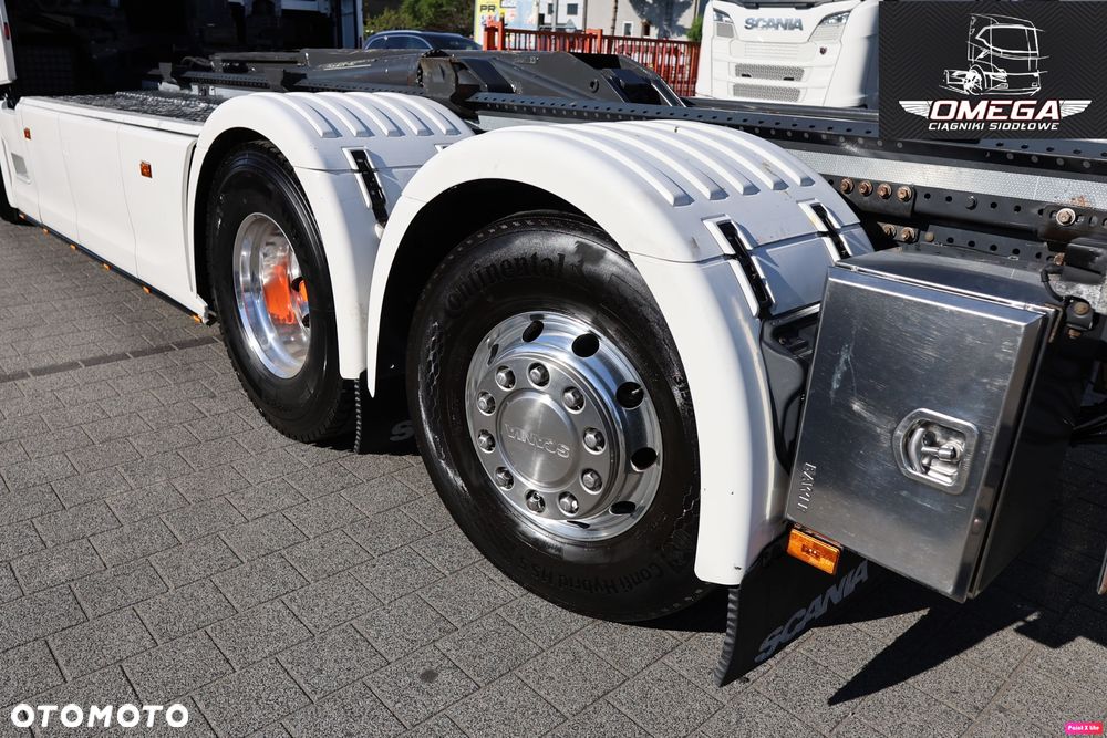 Scania S 500 Hakowiec + przyczepa // Oś skrętna // MEILLER // Klima postojowa / - 30