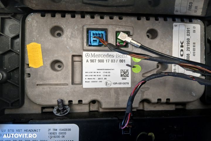 Display bord navigatie A9079001703 A9079001703 Mercedes-Benz Sprinter - 4
