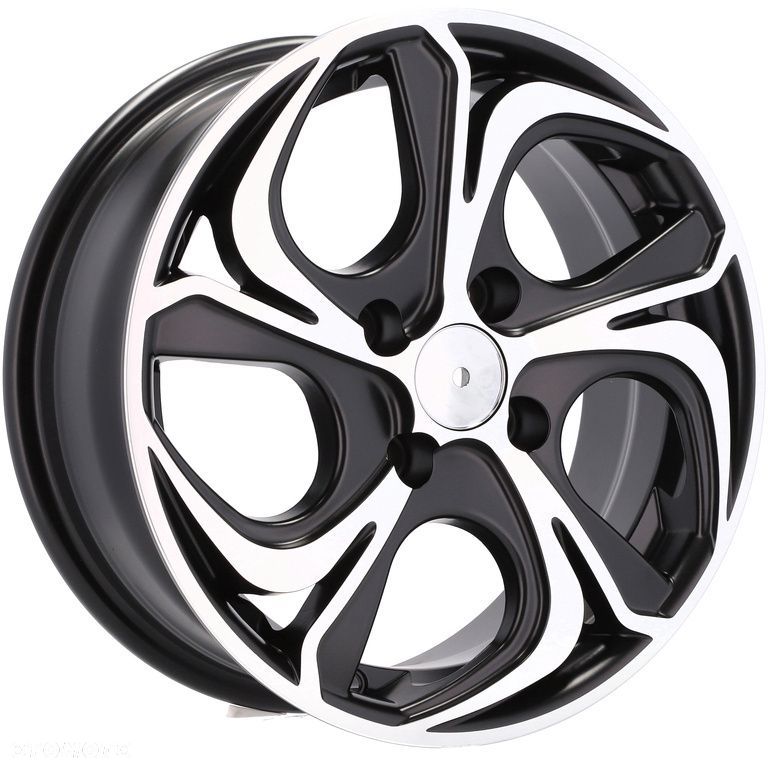 4x Felgi 15 m.in. do KIA RIO RENAULT Clio Megane Captur DACIA Sandero TOYOTA Yaris - BY980 (LU1235) - 3