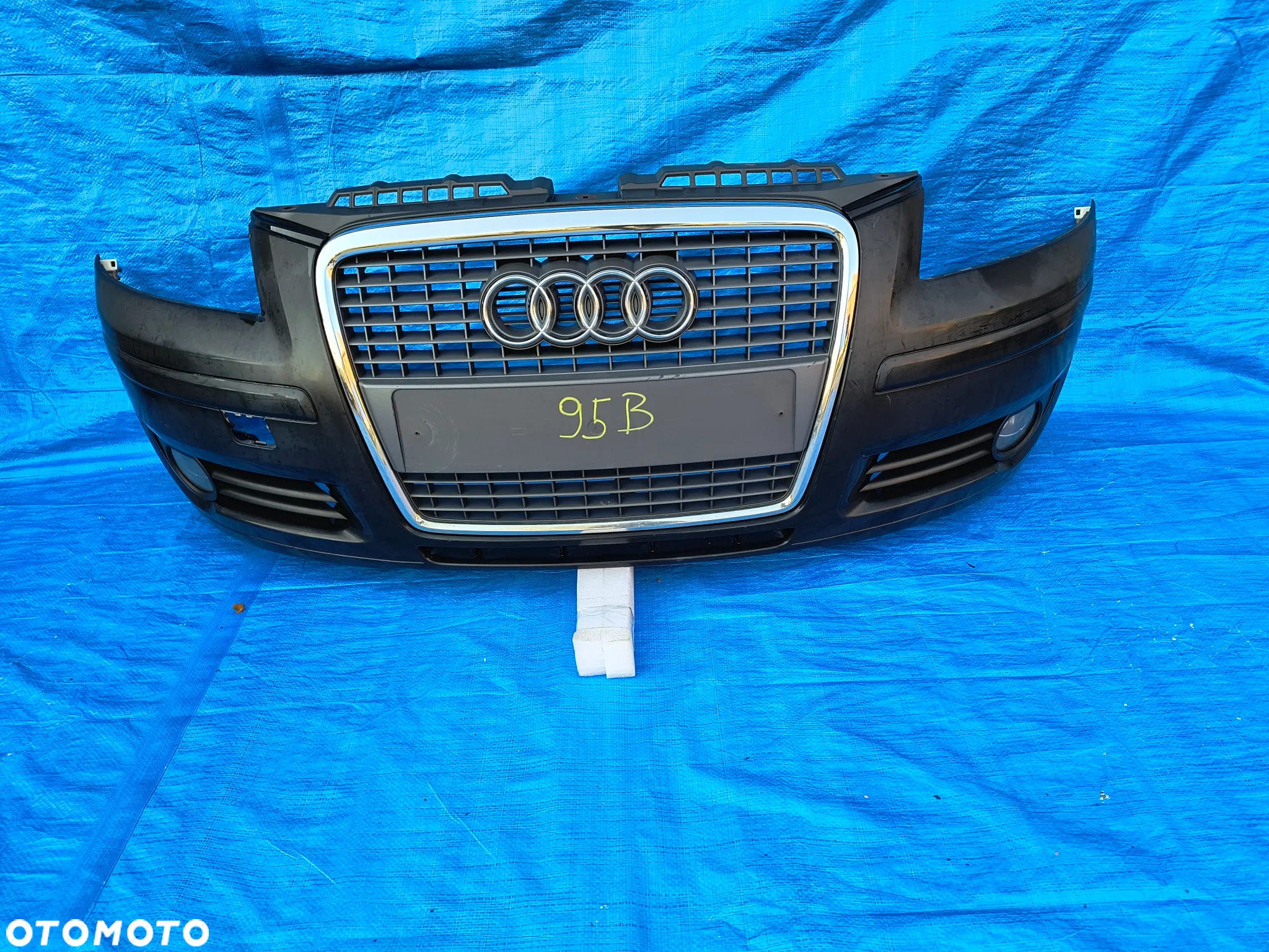 Zderzak przód przedni kompletny Audi A3 8P lift duży grill wysyłka - 3