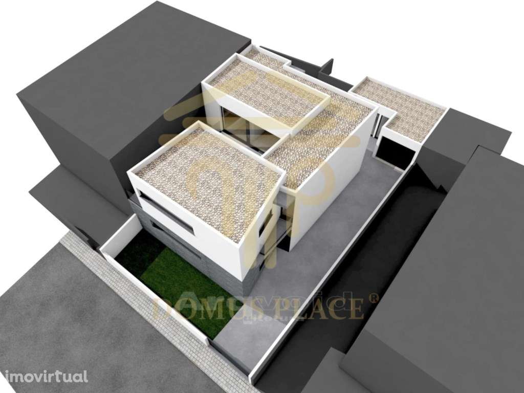 TERRENO EXCLUSIVO COM PROJECTO APROVADO PARA MORADIA T3 EM PERAFITA - Grande imagem: 4/10