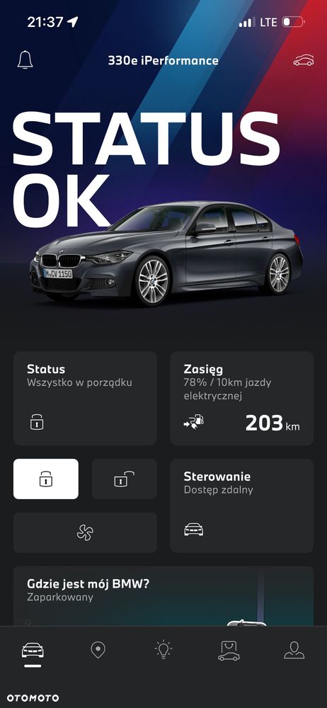 BMW Seria 3 330e iPerformance M Sport Shadow - 9