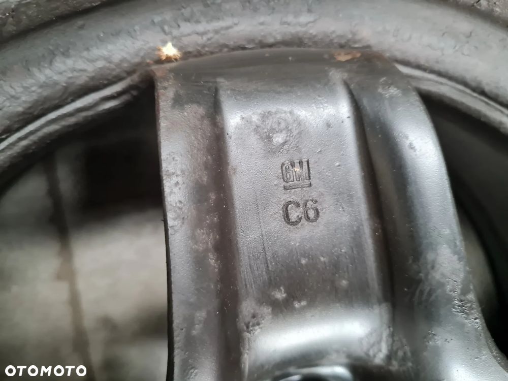 Felga stalowa OPEL Astra H 5x110 6,5x16 ET39 strukturalna - 5