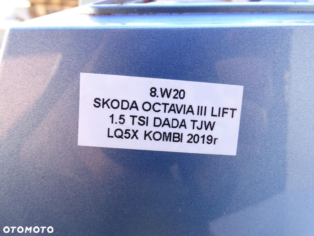 ZDERZAK TYŁ TYLNY 4x PDC LQ5X SKODA OCTAVIA III LIFT KOMBI 16-20r - 13