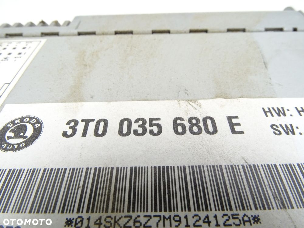 Wyswietlacz radio cd nawigacja 3t0035680e skoda superb ii - 10