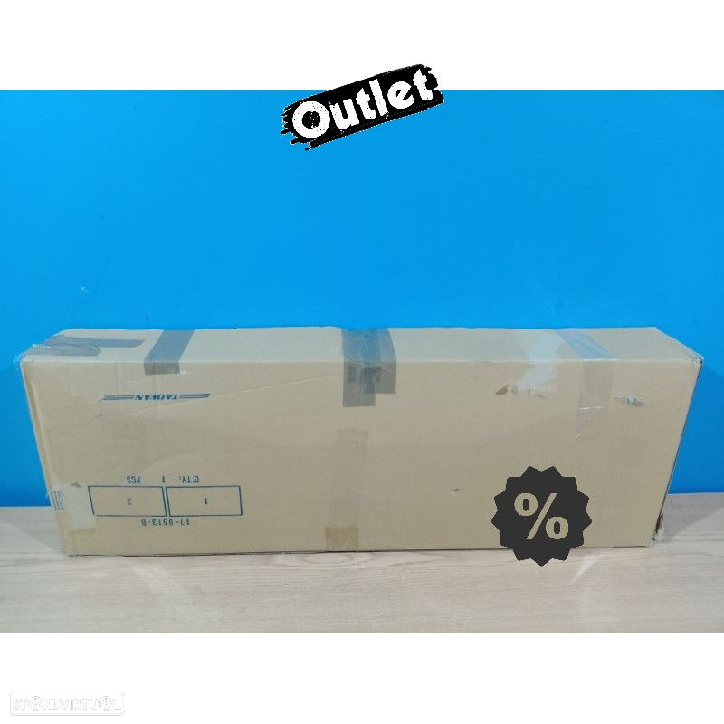 R148036C4 GRELHA FRONTAL SEM SÍMBOLO PARA OPEL ASTRA H 04-07 ASTRA H SEDAN E HAT - 2