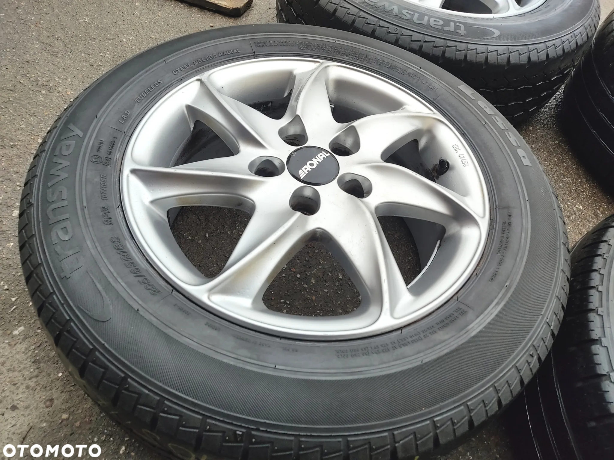 5x112 Alufelgi Felgi Aluminiowe Koła Letnie Lato 16C 16 MERCEDES V KLASA VIANO VITO W639 W638 VW T4 Transporter Caravelle Multivan Legnica ALU-RAD 205/65 6,5mm - 9