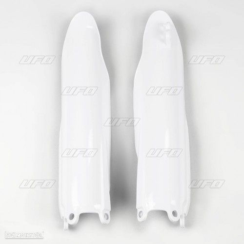 protetor forquilha ufo branco yamaha - 1