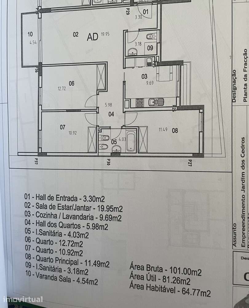 Apartamento T3 Santo António Funchal - Grande imagem: 4/4