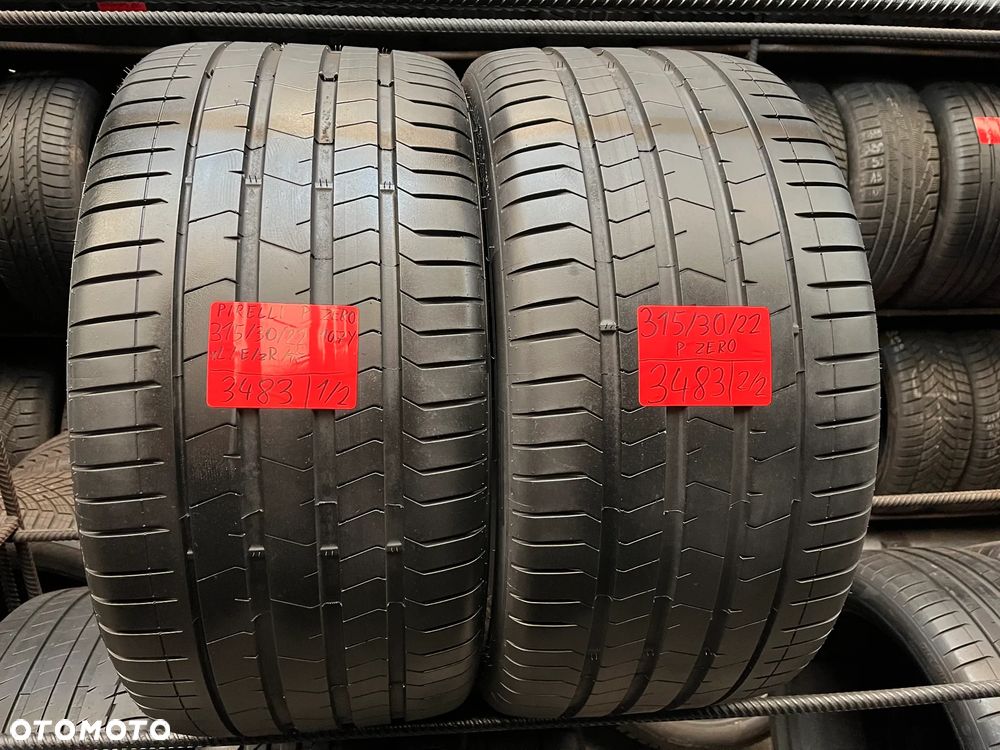 315 30 22 Pirelli P Zero *-BMW 2szt. opony letnie - 1
