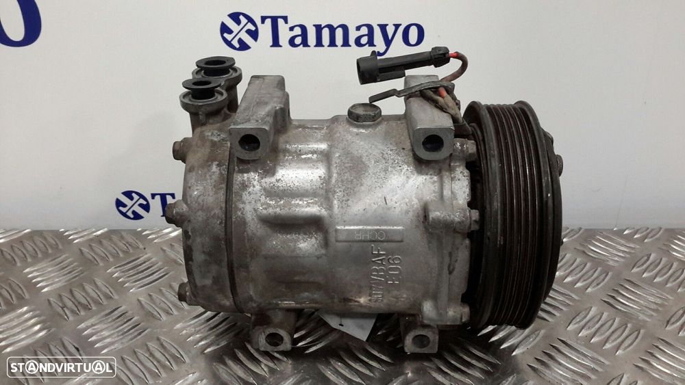 COMPRESSOR AR CONDICIONADO ALFA ROMEO 147 2004 -SD7V161157F - 8