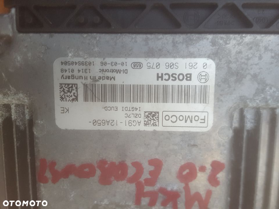 KOMPUTER FORD AG91-12A650-KY 0261S06075 ECOBOOST 2.0 RADOM - 2
